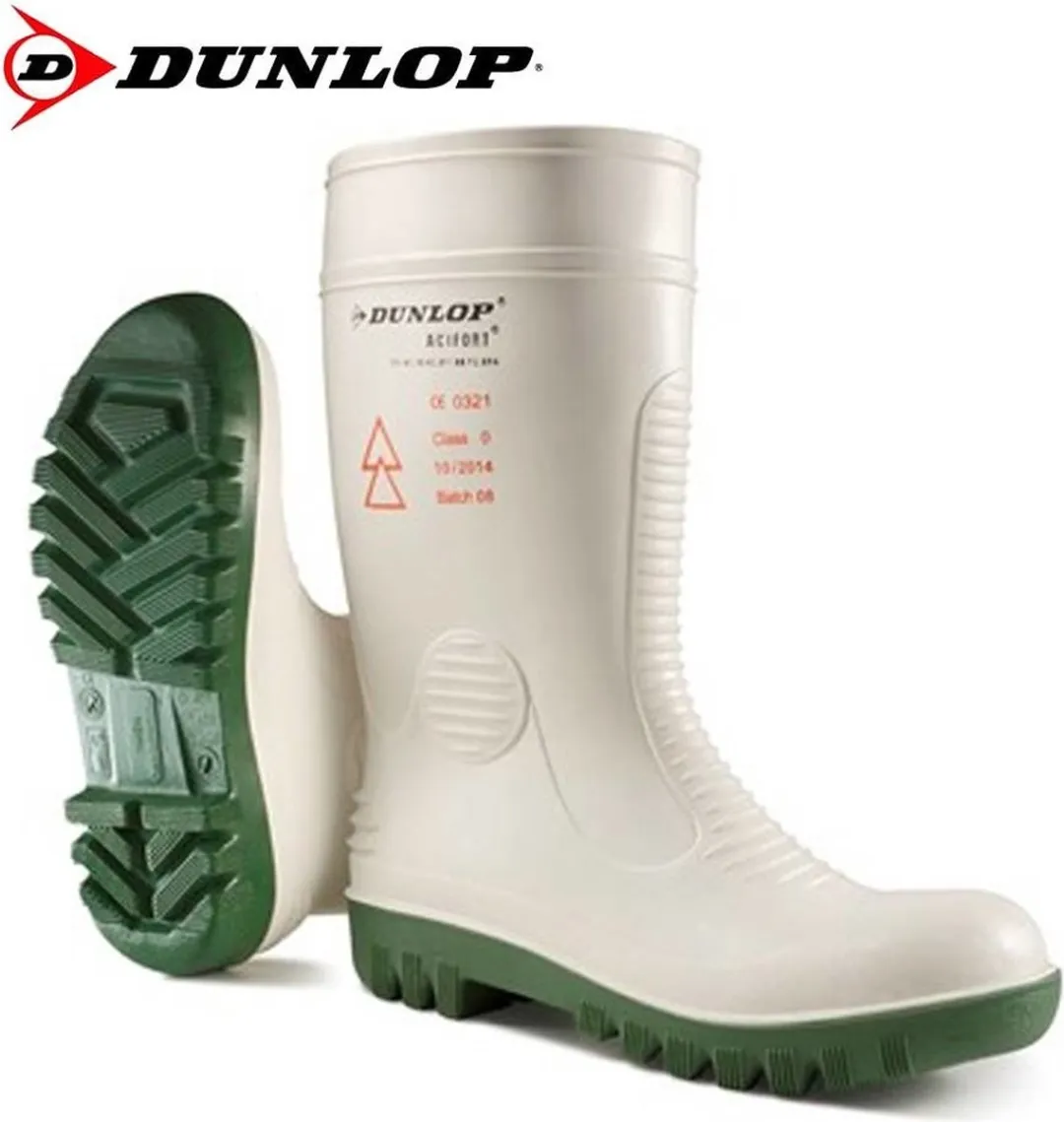 Dunlop Acifort A571411 Werklaarzen - SB - Wit - 42