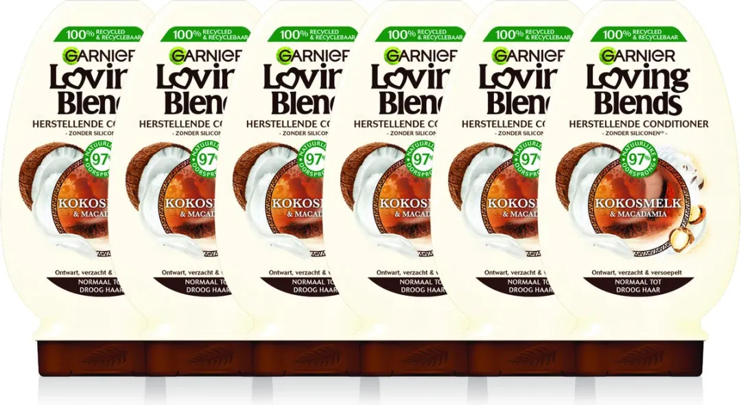 Garnier Loving Blends Conditioner Kokosmelk & Macadamia 250ml