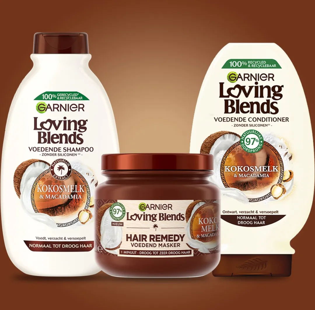 Garnier Loving Blends Conditioner Kokosmelk & Macadamia 250ml