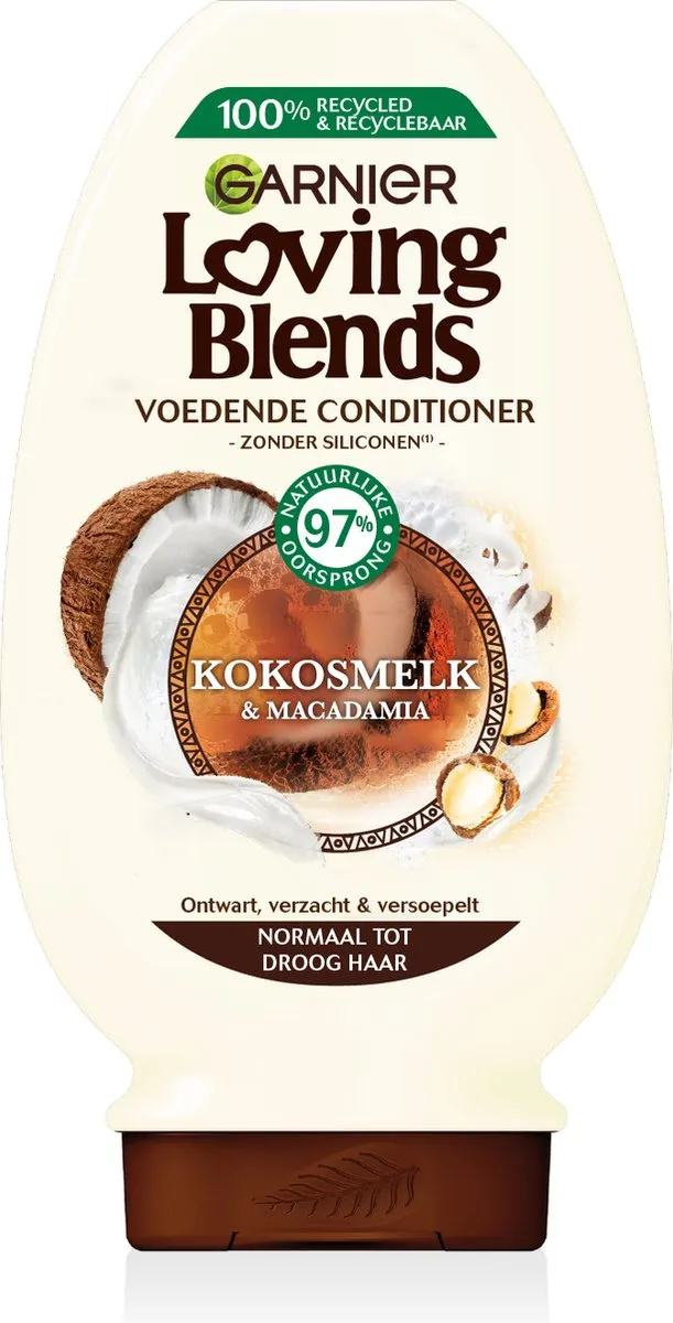 Garnier Loving Blends Conditioner Kokosmelk & Macadamia 250ml