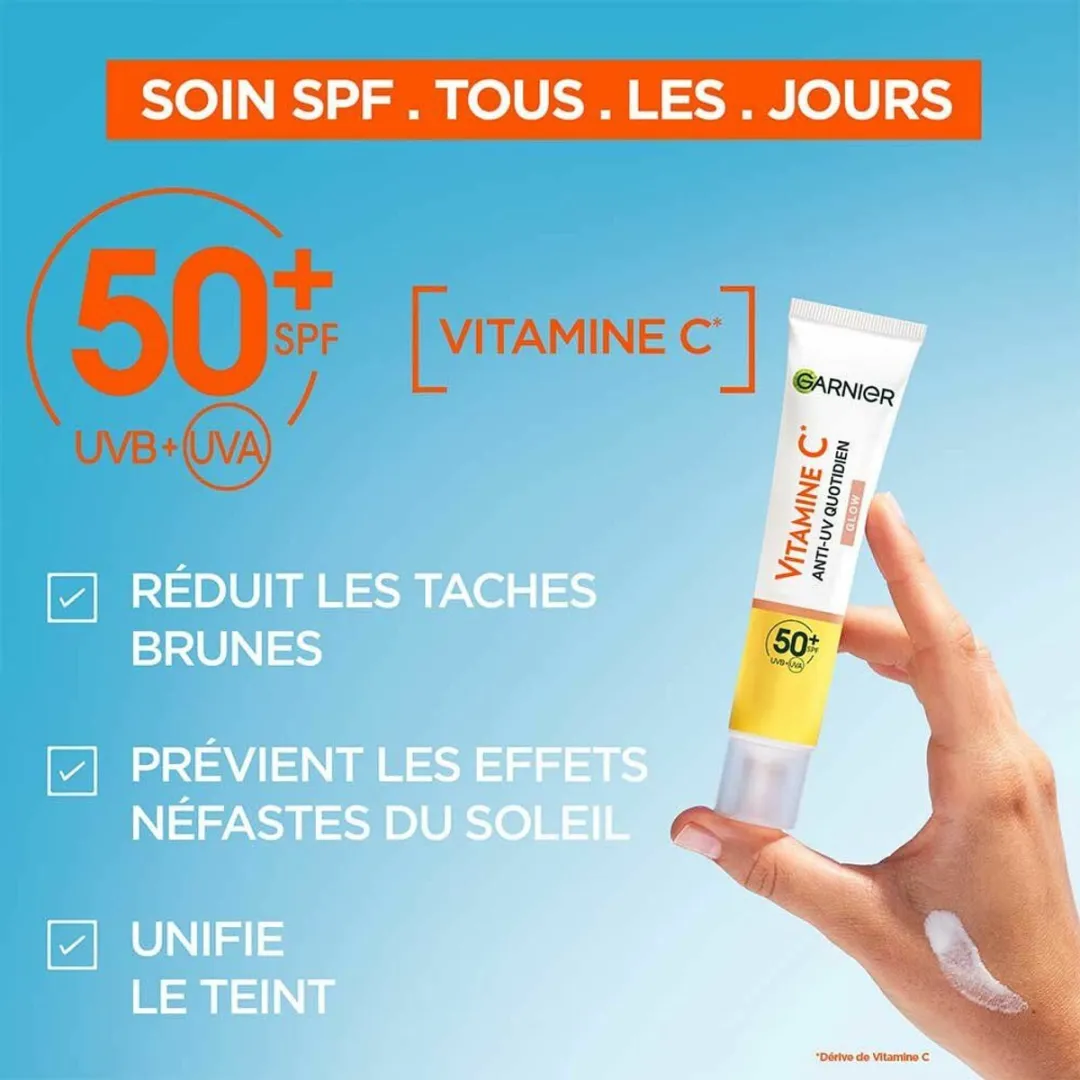 Garnier SkinActive UV Fluid Vitamine C SPF 50+ - 15x40ml
