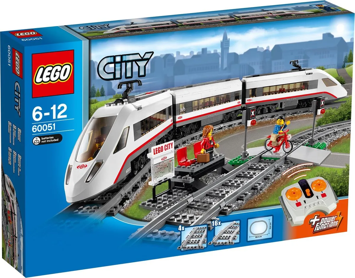 LEGO City Hogesnelheidstrein 60051