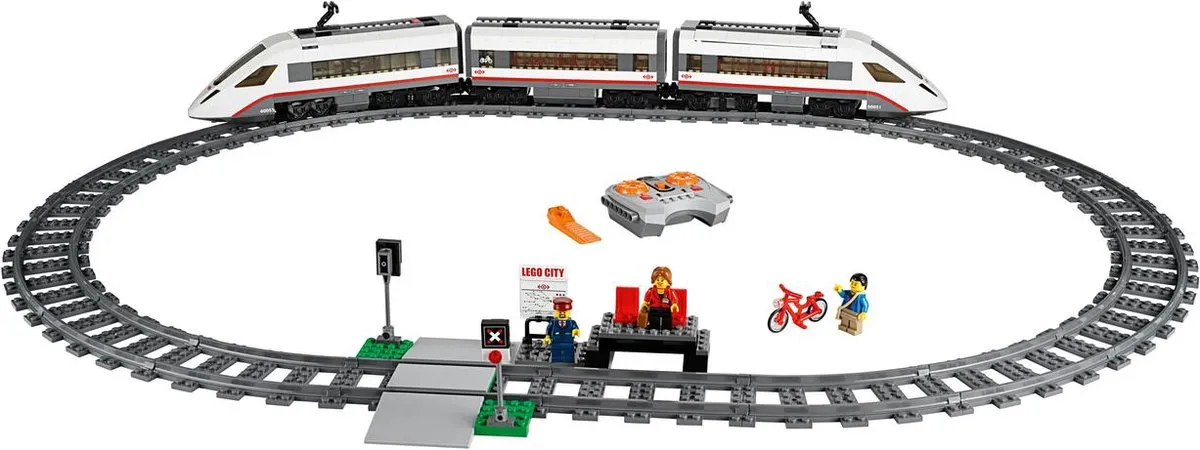 LEGO City Hogesnelheidstrein 60051 - 610 Stukken