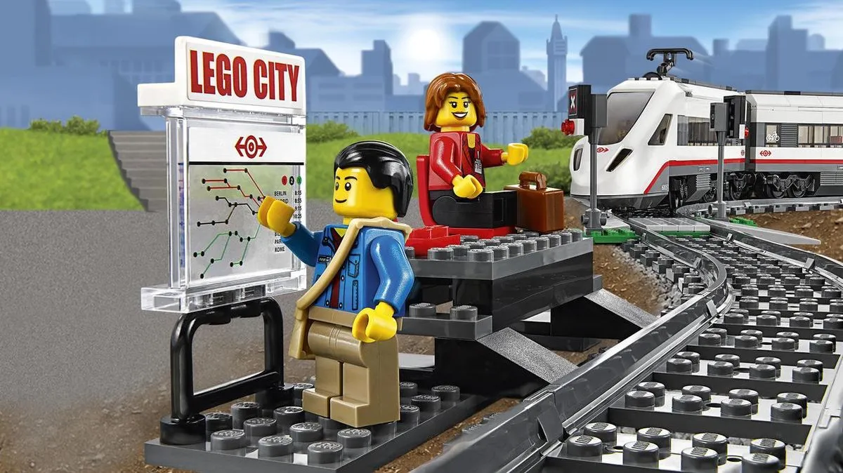 LEGO City Hogesnelheidstrein 60051 - 610 Stukken - afbeelding 6 van 6