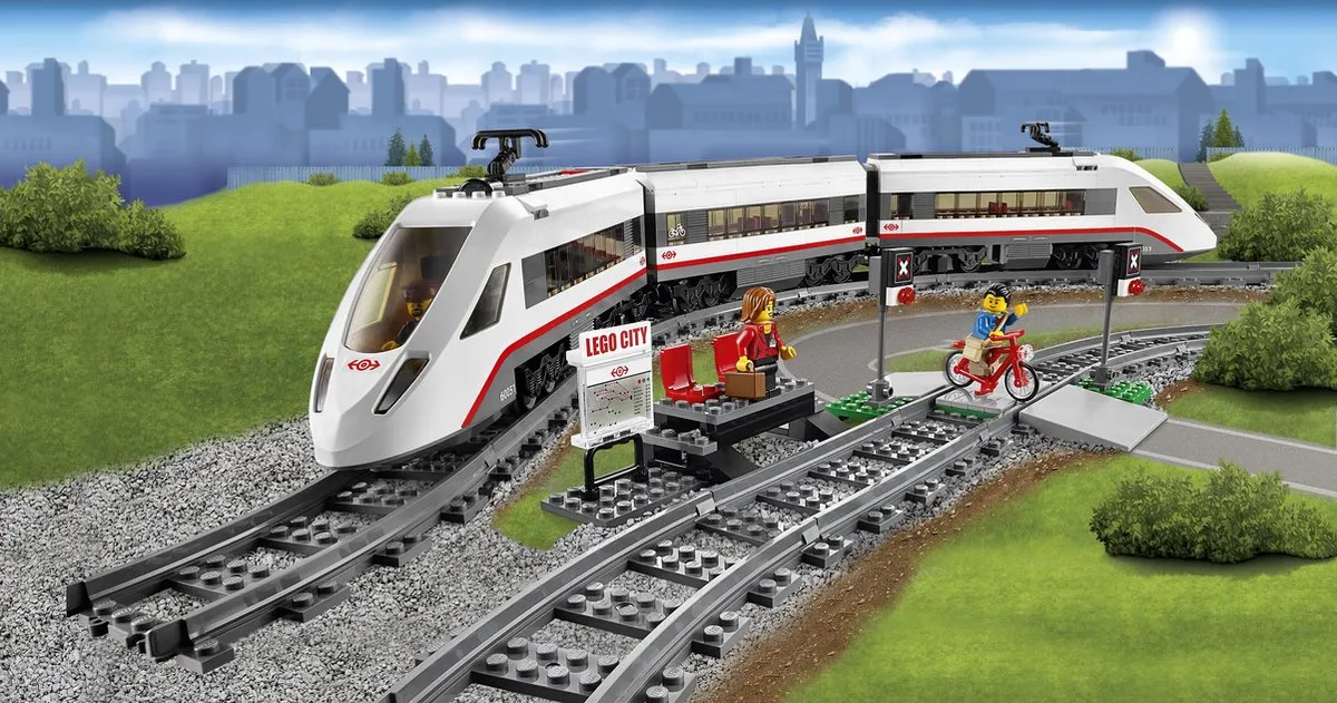 LEGO City Hogesnelheidstrein 60051 - 610 Stukken