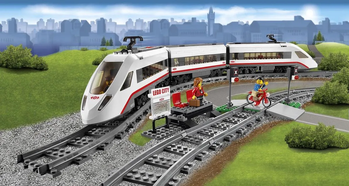 LEGO City Hogesnelheidstrein 60051 - 610 Stukken