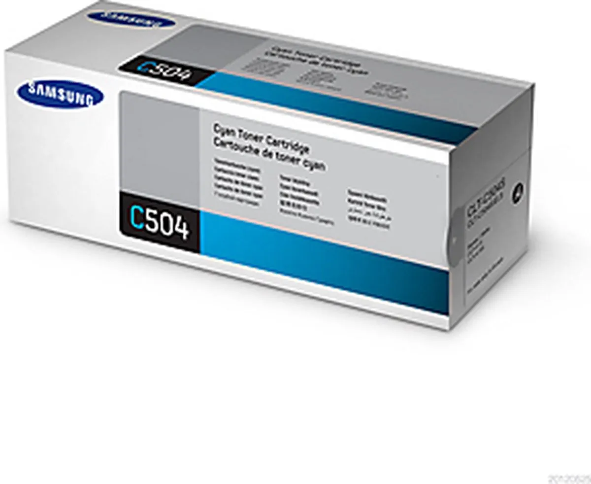 Samsung CLT-C504S Tonercartridge Cyaan - 1800 pagina's