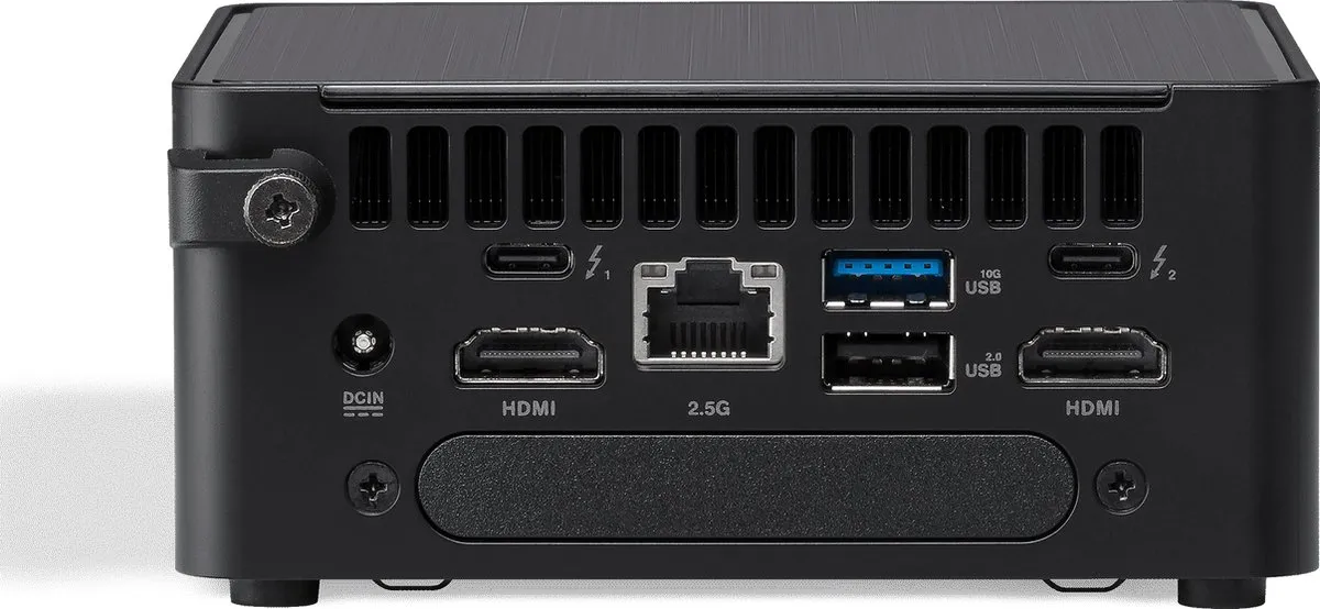 ASUS NUC 14 Pro+ RNUC14RVHV700000I Barebone Mini-PC - Zwart