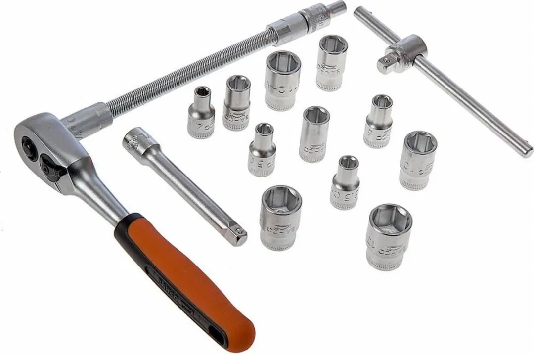 Bahco S160 Doppenset 1/4" - 16-delig - afbeelding 6 van 6