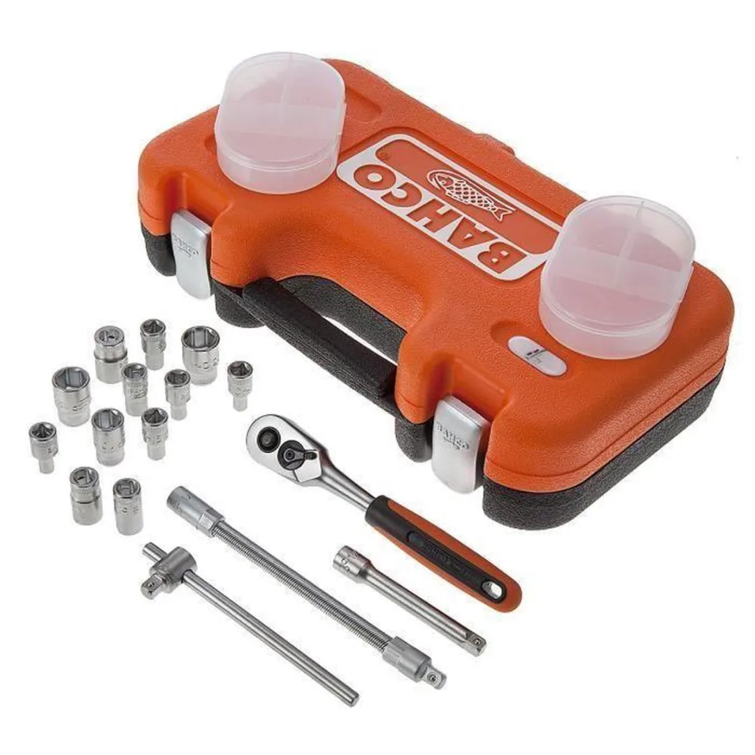 Bahco S160 Doppenset 1/4" - 16-delig