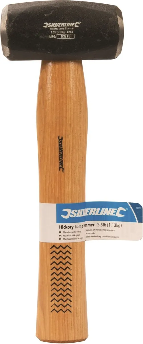 Silverline Moker HA60 - 1,13 kg - Zwart - afbeelding 6 van 6
