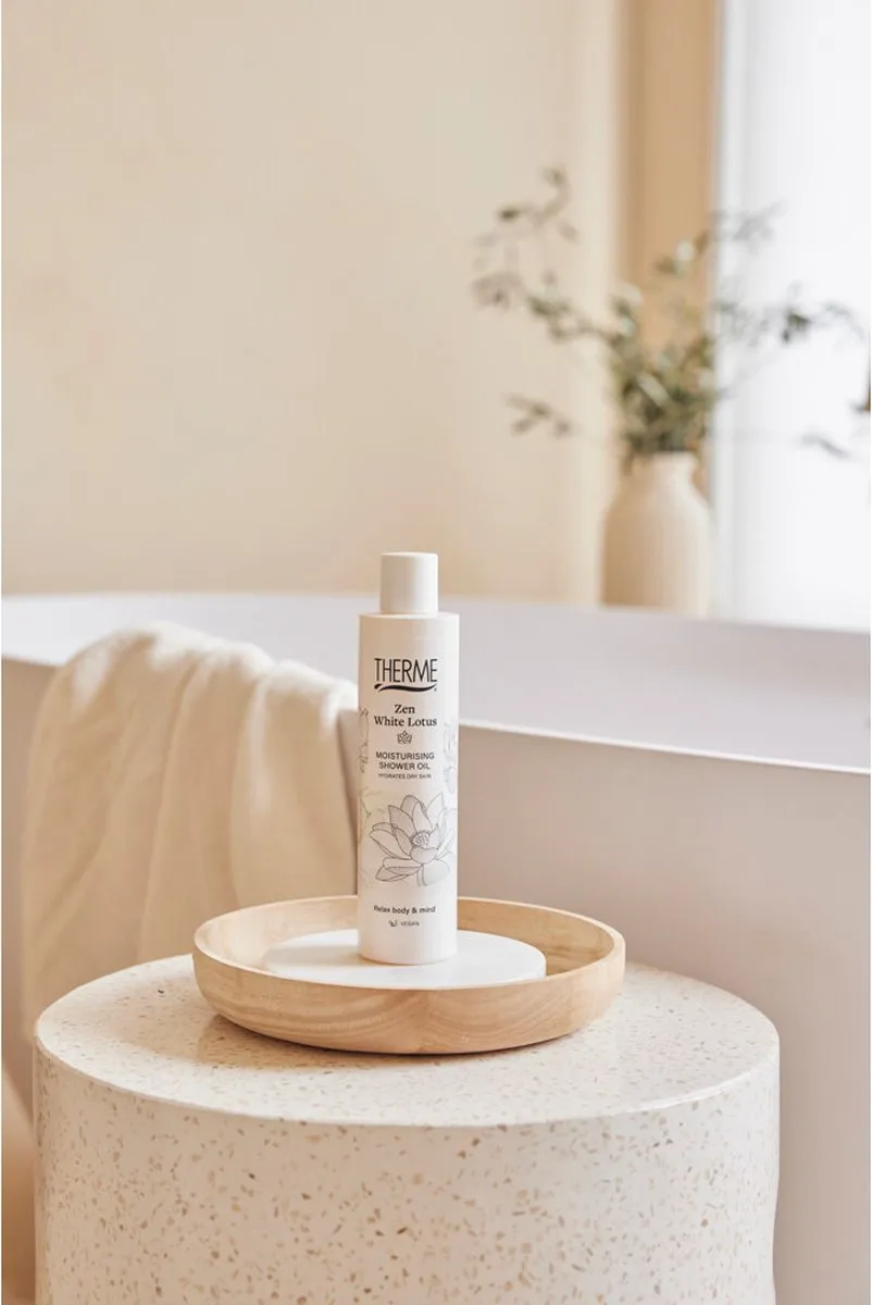 Therme Moisturising Shower Oil Zen White Lotus 250ml