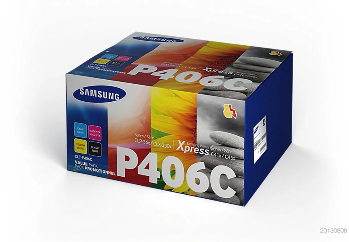 Samsung CLT-P406C Rainbow Toner Kit - 1500 Pagina's