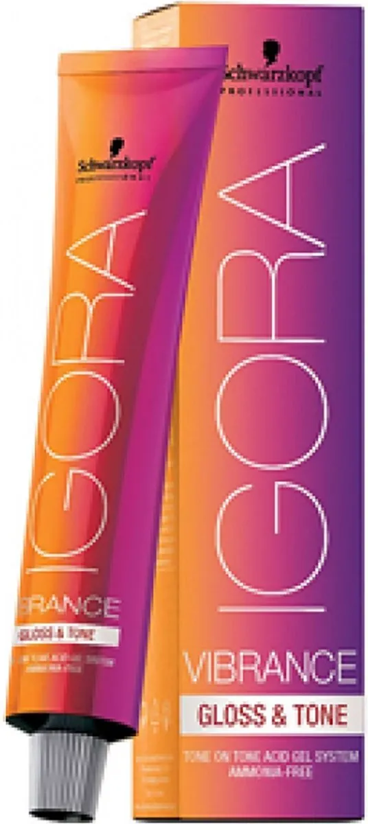 Schwarzkopf Igora Vibrance Gloss & Tone 7-4 Permanent
