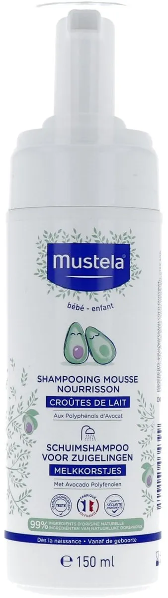 Mustela Schuimshampoo Zuigelingen 150ml