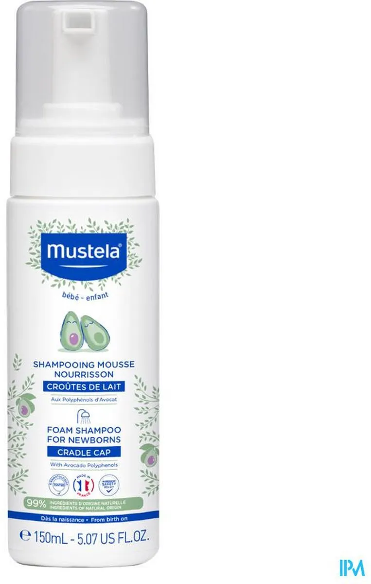 Mustela Schuimshampoo Zuigelingen 150ml - afbeelding 6 van 6