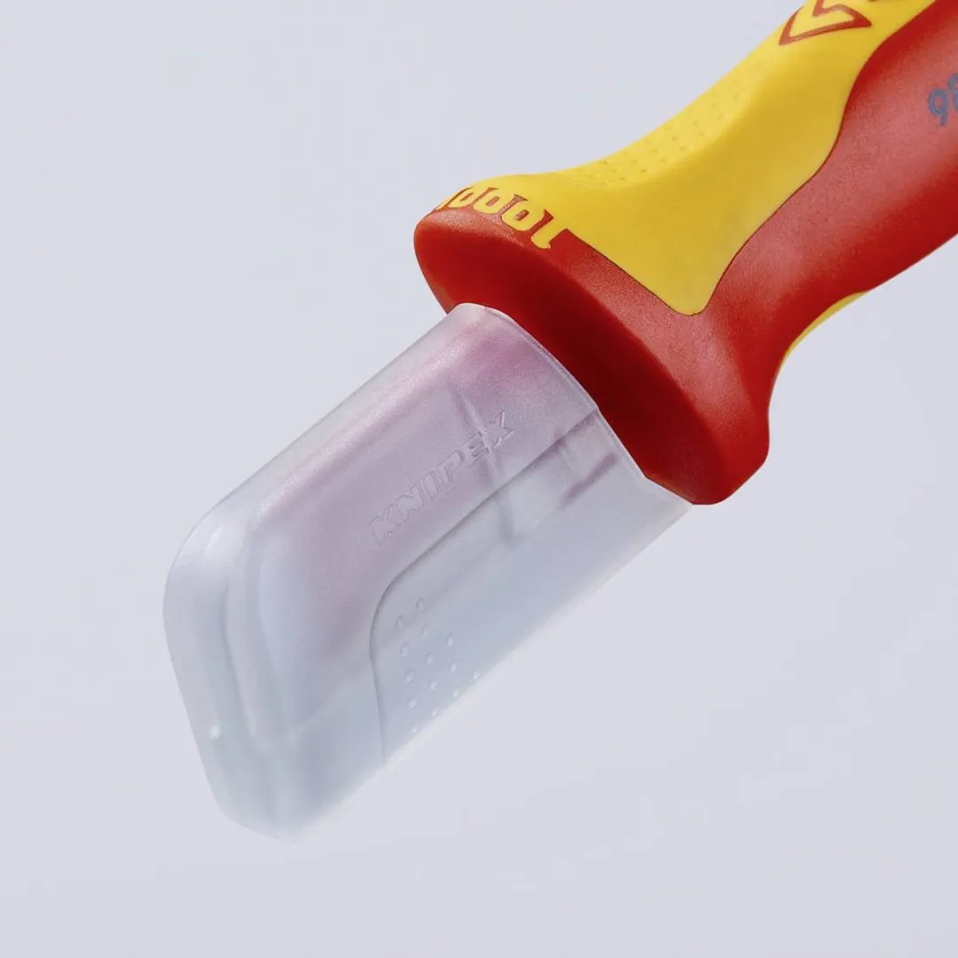 Knipex 98 55 Kabelmes VDE - 180mm - Kleurloos
