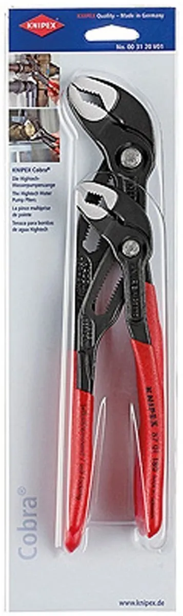 Knipex 00 31 20 V01 Waterpomptang 180/250mm