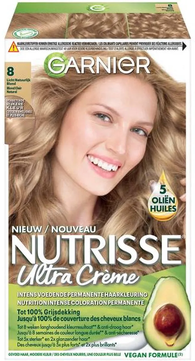 Garnier Nutrisse Blond Vanille 140ml - 6 Stuks