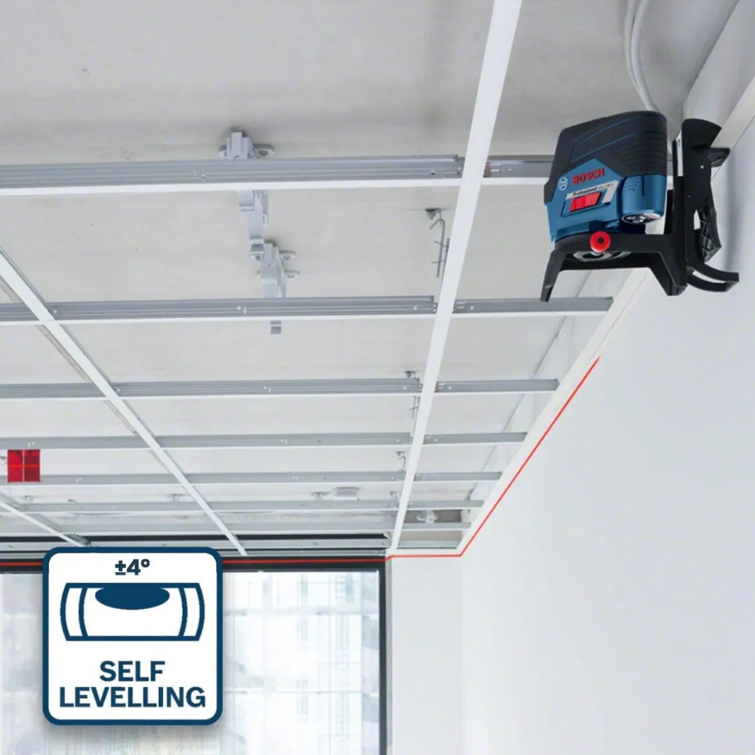 Bosch Professional GCL 2-50 C Lijnlaser - RM2 Set - Blauw/Zwart/Rood