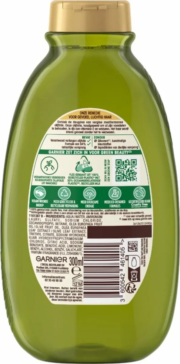 Garnier Loving Blends Mythische Olijf Shampoo - 6x300ml - afbeelding 6 van 6