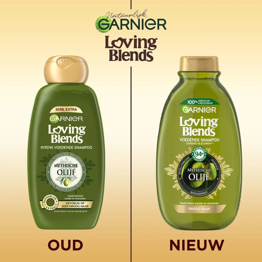 Garnier Loving Blends Mythische Olijf Shampoo - 6x300ml