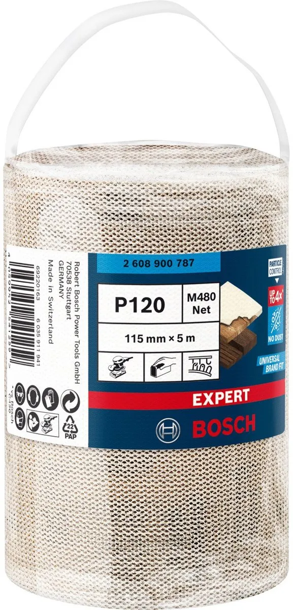 Bosch Professional Expert M480 Schuurrol 115mm G 120 - 2608900787