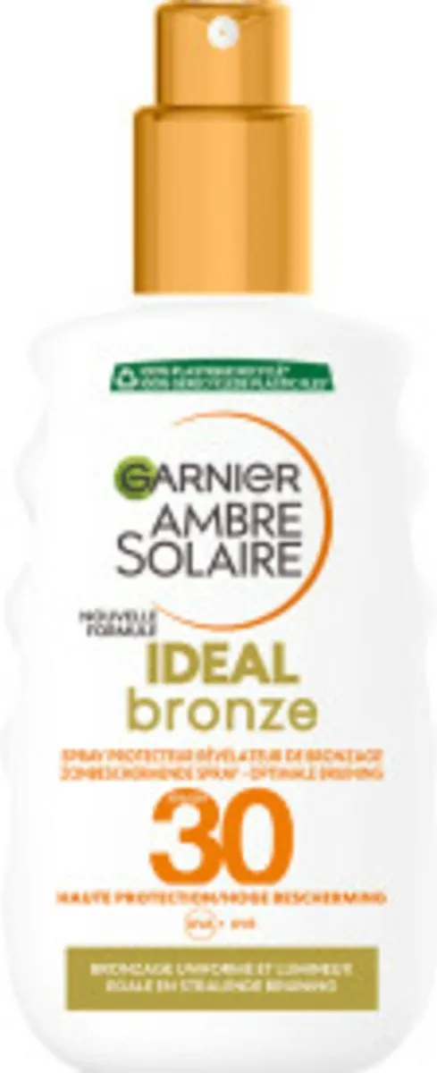 Garnier Ambre Solaire Ideal Bronze Zonnebrandspray SPF 30 - 200ml