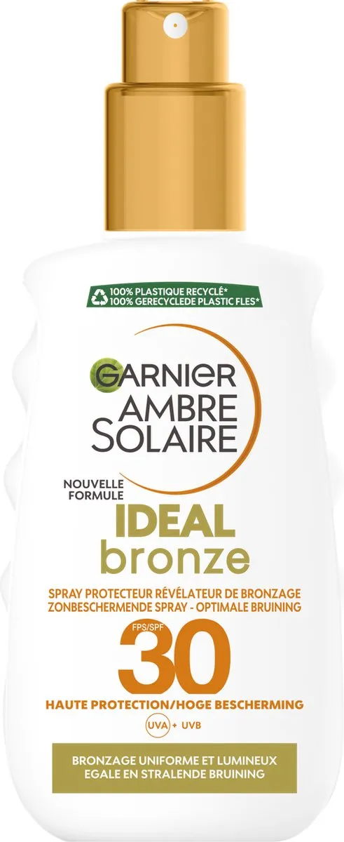 Garnier Ambre Solaire Ideal Bronze Zonnebrandspray SPF 30 - 200ml