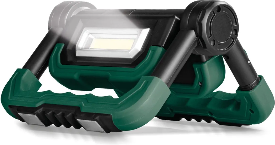 PARKSIDE LED Schijnwerper Powerbank 2x5W 6500K - Groen/Zwart
