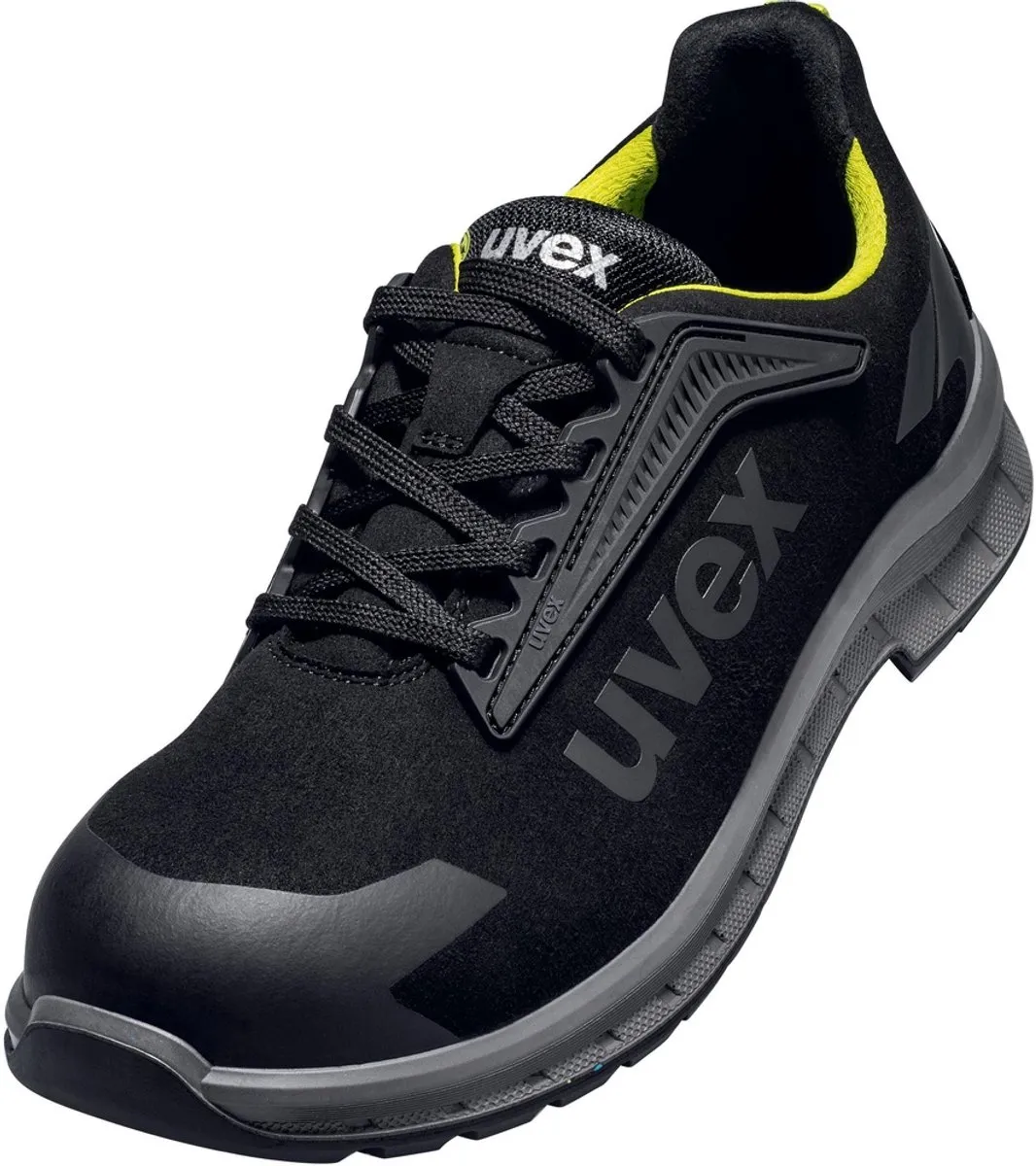 Uvex 2 Trend S3s 69412 Veiligheidsschoen - 42 - Zwart/Geel