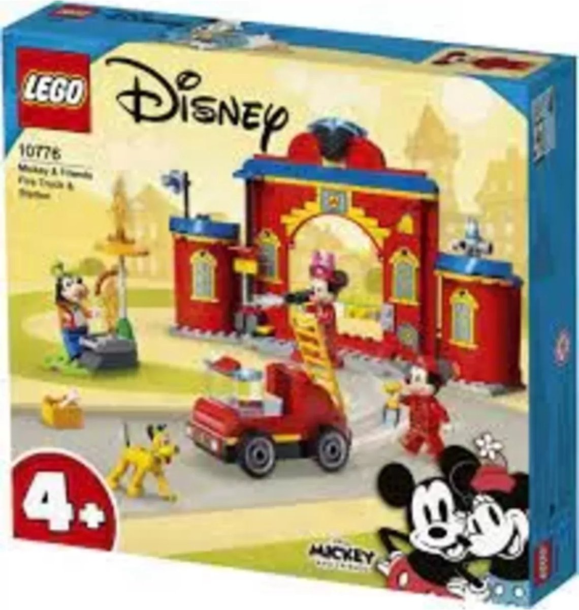 LEGO Disney Mickey & Friends Brandweerkazerne & Auto - 10776