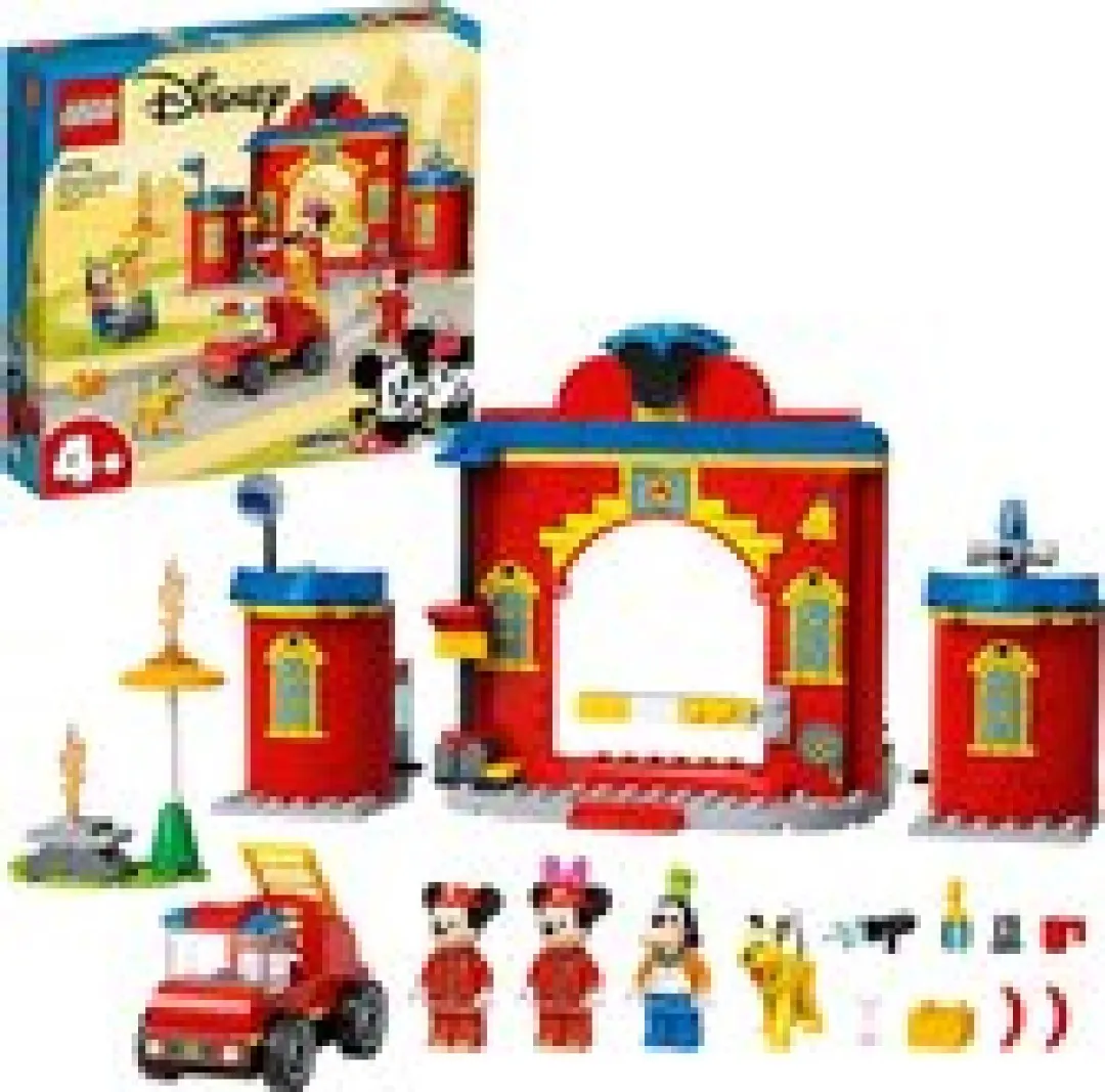 LEGO Disney Mickey & Friends Brandweerkazerne & Auto 10776