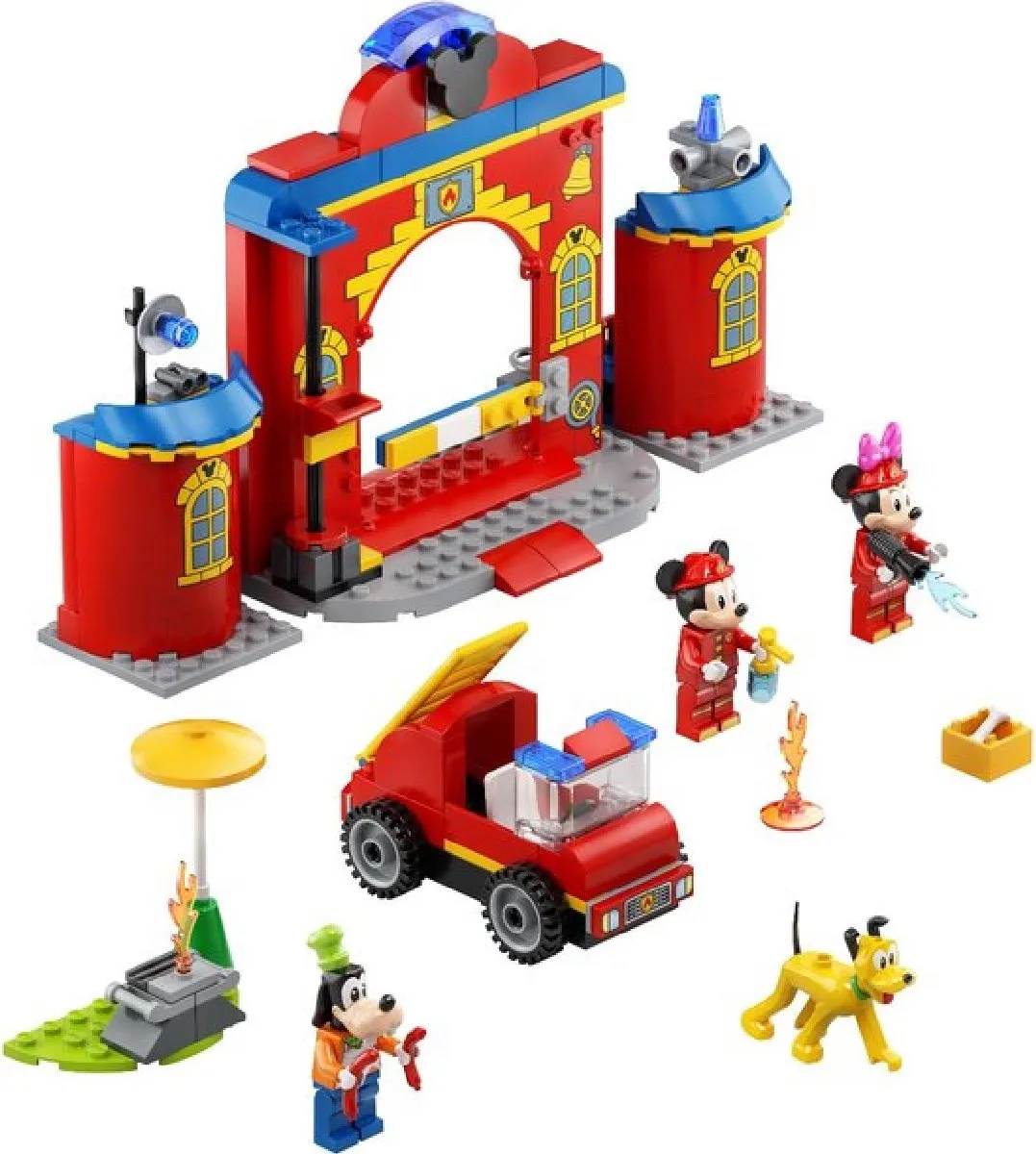LEGO Disney Mickey & Friends Brandweerkazerne & Auto 10776