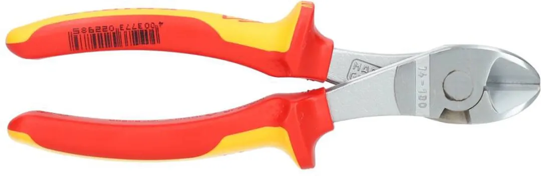 Knipex 74 06 180 Kracht-Zijsnijtang 180mm - Rood - afbeelding 6 van 6