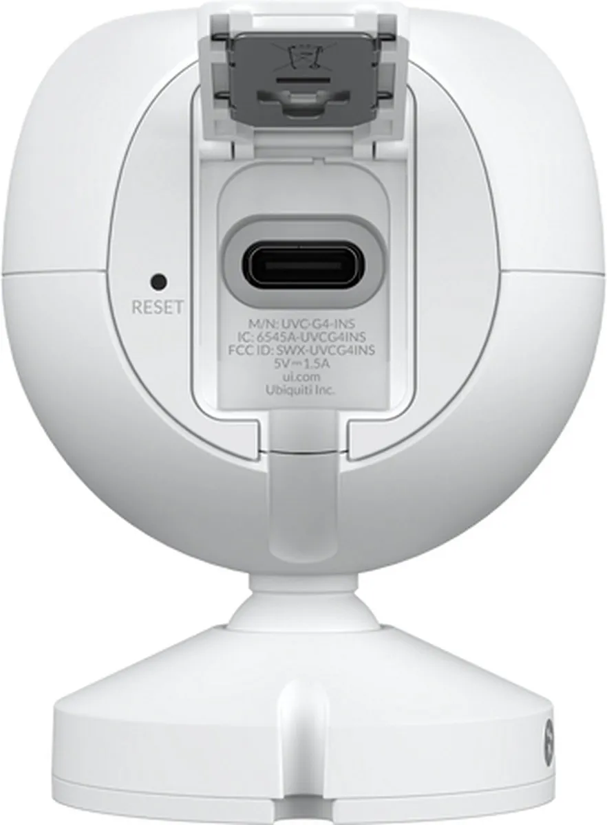 Ubiquiti UVC-G4-INS IP Camera - 2688x1512 - Wit - afbeelding 6 van 6