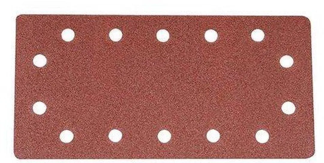 Silverline Geperforeerde Schuurvellen Klittenband - 10 Stuks