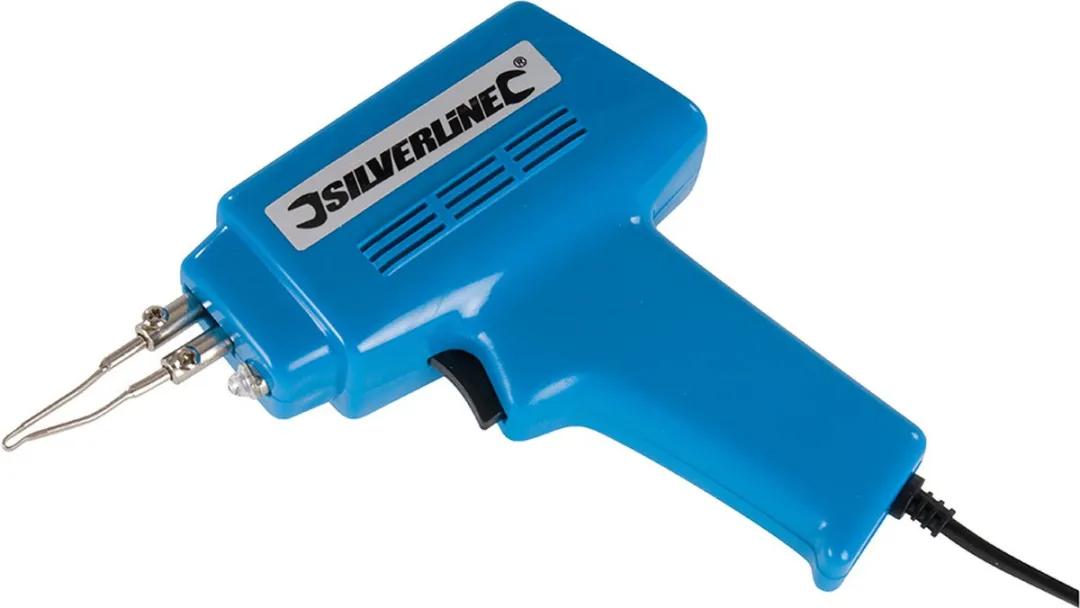 Silverline Soldeerset 100W/30W - 9-delig - Draagkoffer
