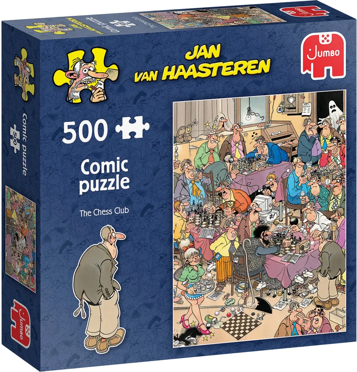 Jumbo Jan van Haasteren Schaakclub Puzzle 500 Stuks
