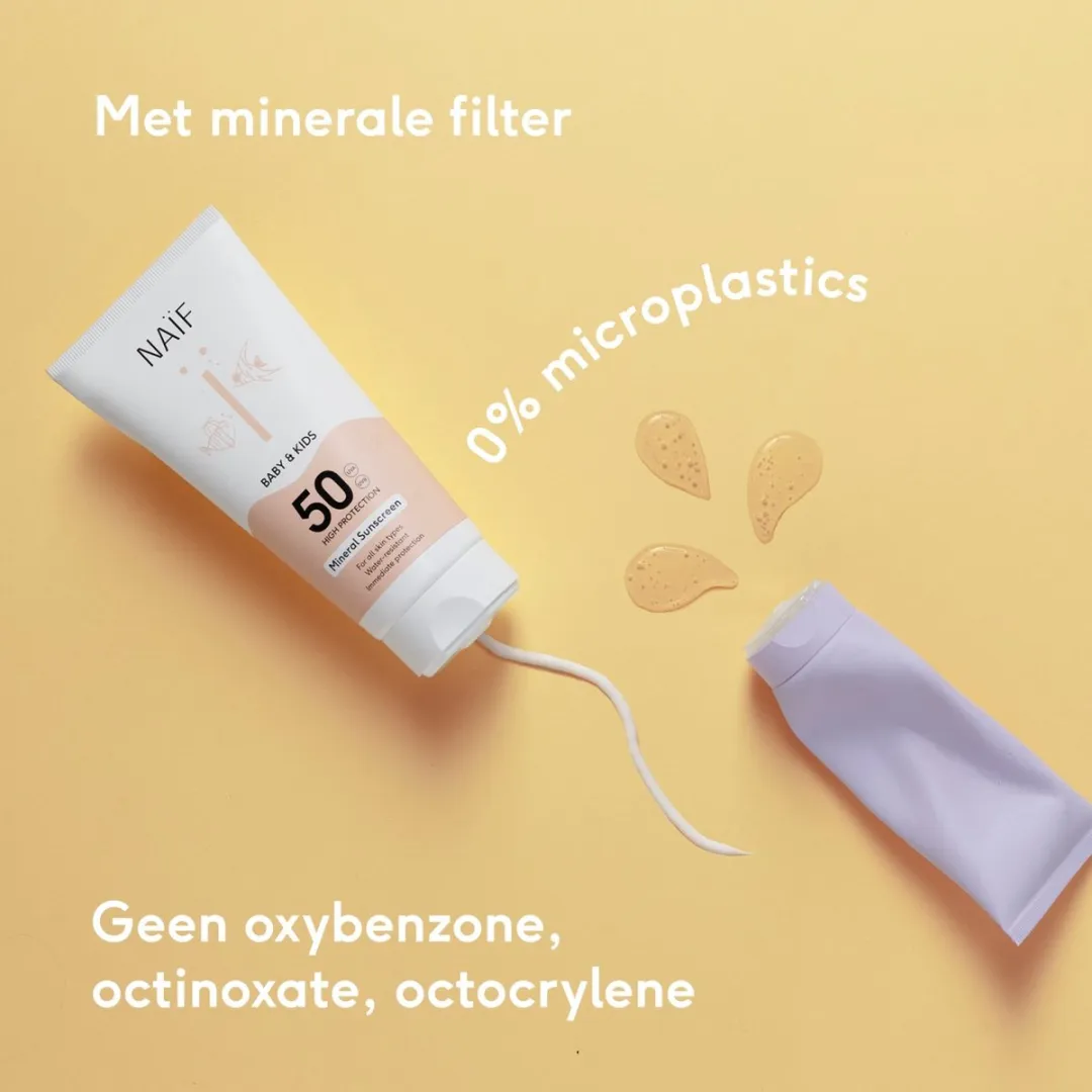 Naïf Zonnebrandcrème Voordeelset SPF50 - 3x100ml