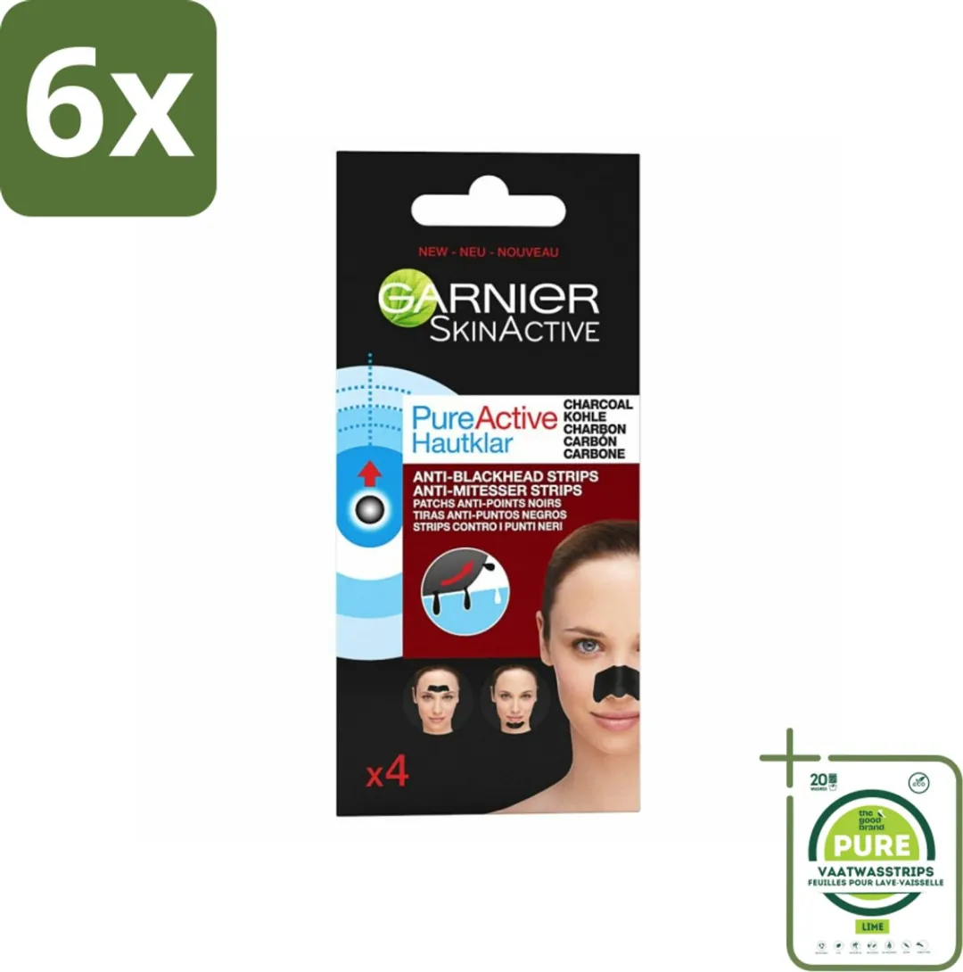 Garnier Pure Active Anti-Mee-Eters Houtskoolstrips
