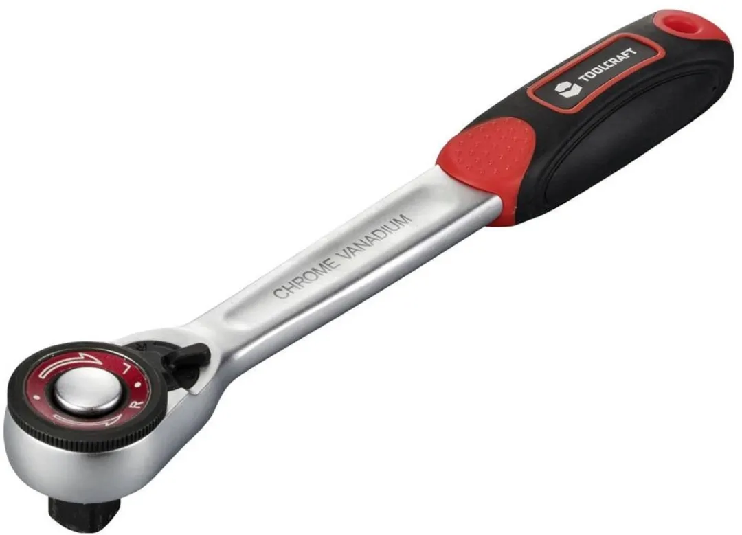 TOOLCRAFT TO-9626403 Omschakelratel 1/4" 13.5cm