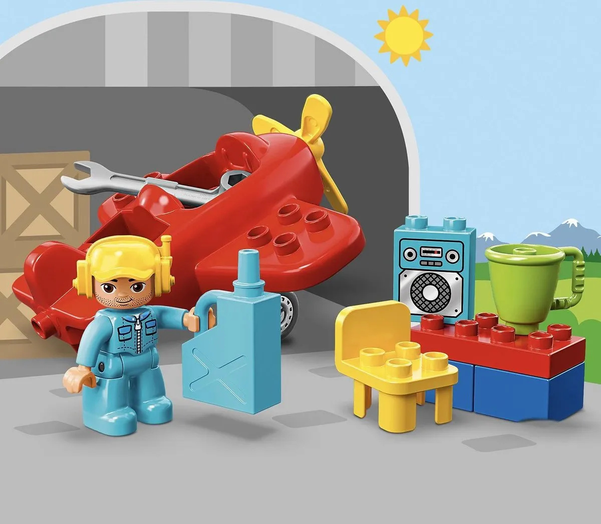LEGO DUPLO Vliegtuig 10908 - Groen - afbeelding 6 van 6