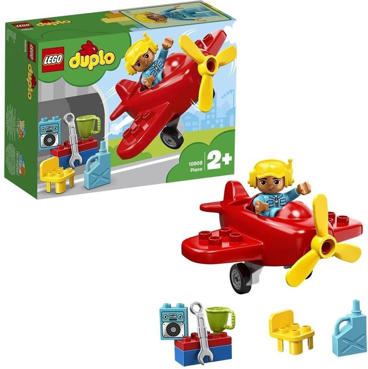 LEGO DUPLO Vliegtuig 10908 - Groen
