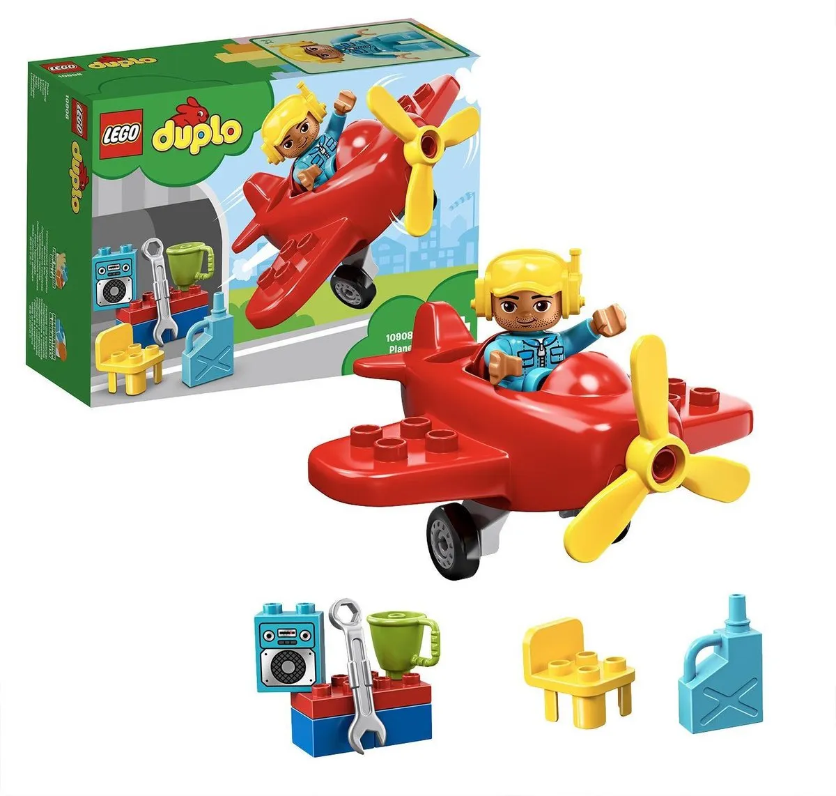 LEGO DUPLO Vliegtuig 10908 - Groen
