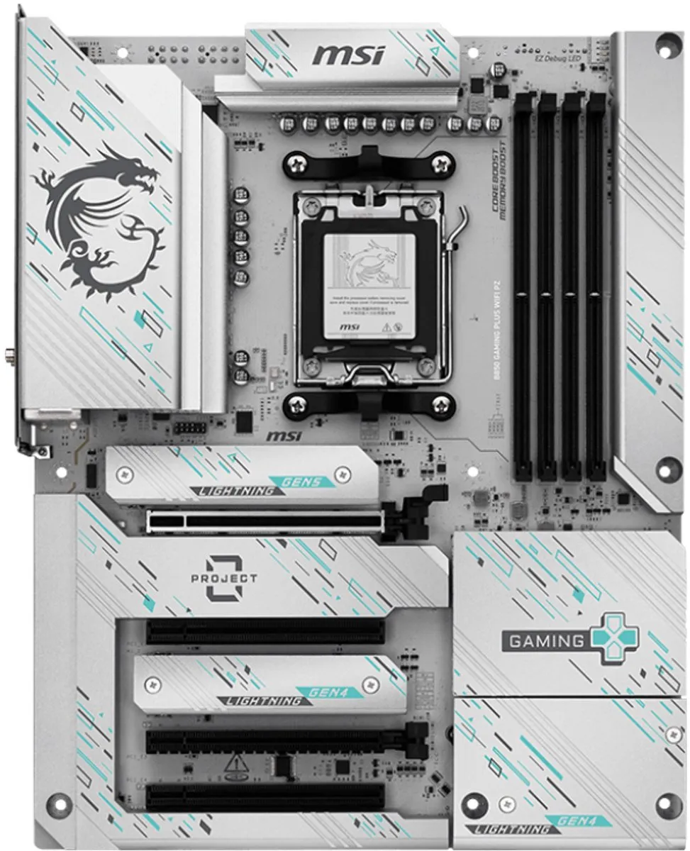 MSI B850 GAMING PLUS WIFI PZ Moederbord - AM5
