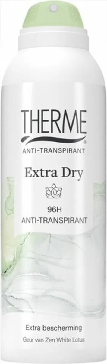 Therme Extra Dry 96h Anti-Transpirant Spray 125ml