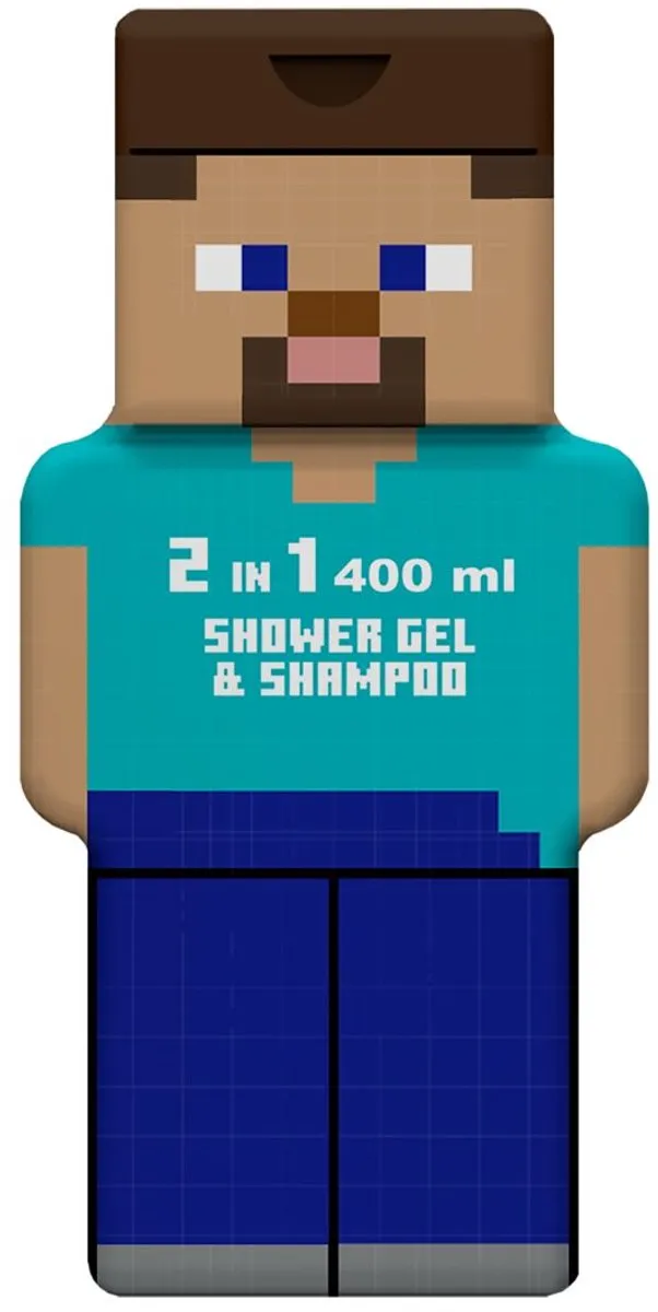 Minecraft Douchegel & Shampoo 2D 400ml