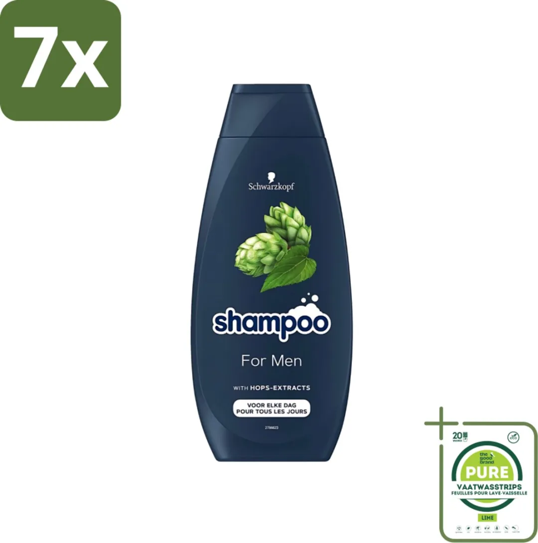 Schwarzkopf For Men Hop Extract Shampoo 2800ml