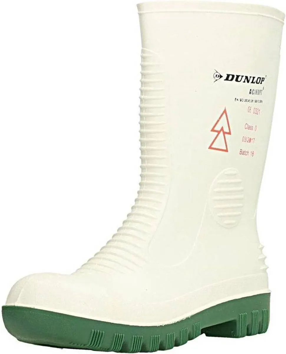 Dunlop Acifort A571411 Werklaarzen - SB - Wit - 44